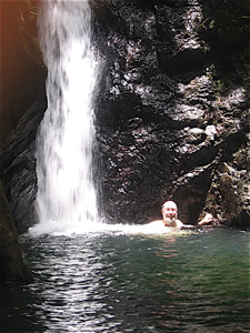 Waterfall near Los Patos